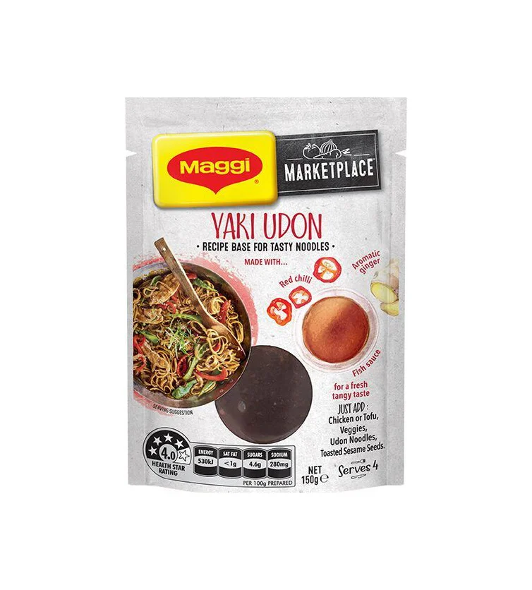 Yaki Udon Noodle Red Yellow Maggi