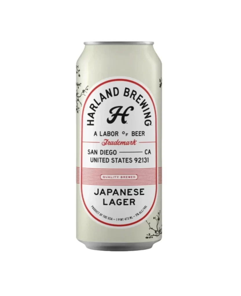 Harland Brewing Japanese Lager Can Brewing