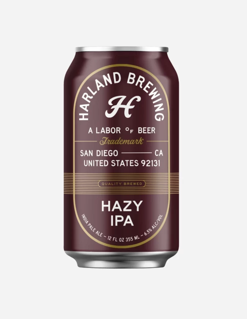 Harland Brewing Hazy IPA Can Hazy IPA BREWING