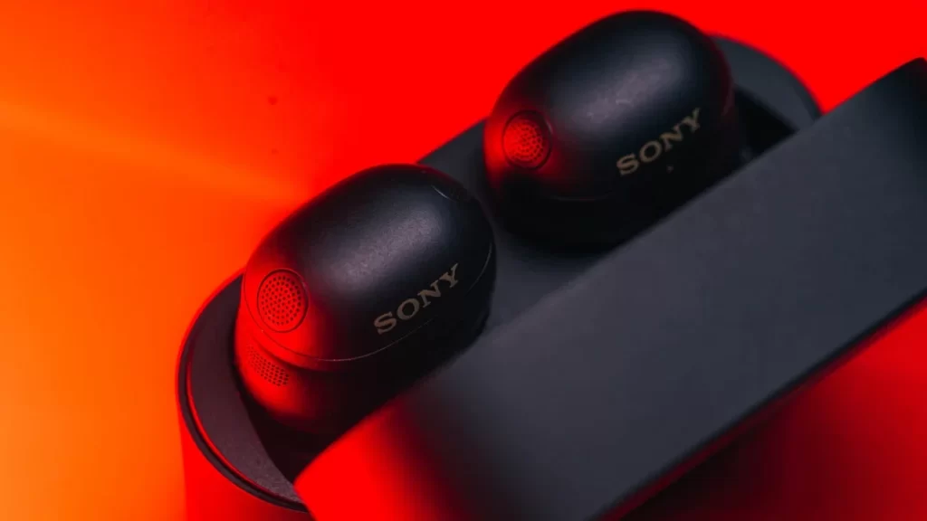 Sony Wireless Earbuds Electronics Packaging