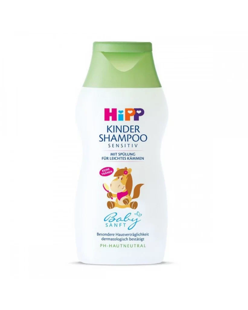 HiPP Kinder Shampoo Sensitiv Baby Shampoo Packaging