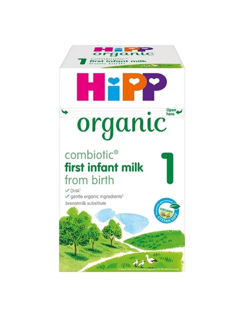 HiPP First Infant Milk Baby Formula Packaging