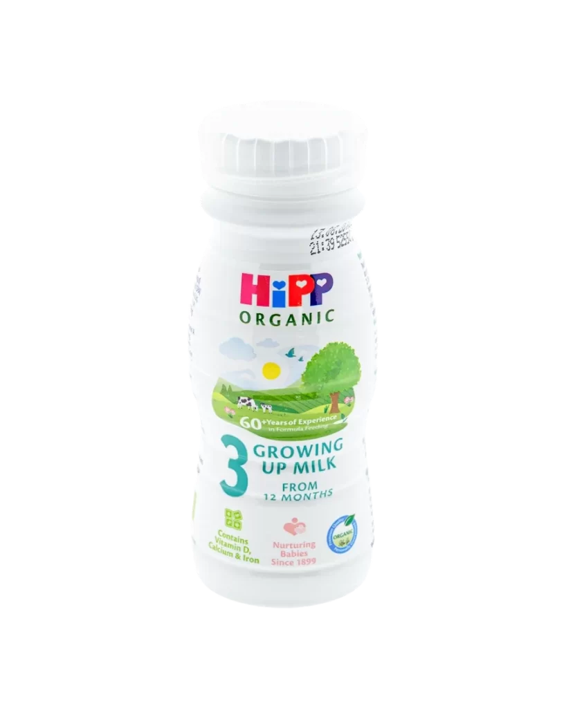 HiPP Growing Up Milk 3 From 12 Months White Baby Formula Packaging