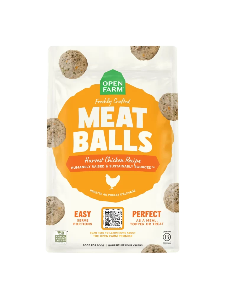 Open Farm Harvest Chicken Recipe Dog Food Packaging