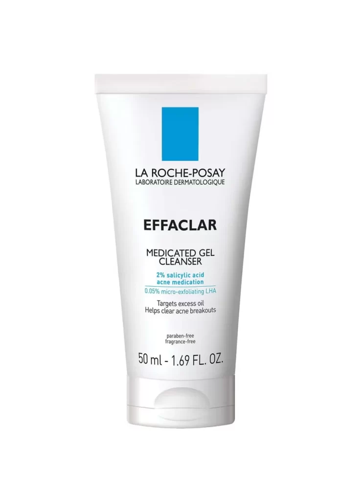 La Roche-Posay Effaclar 2% salicylic acid, 0.05% micro-exfoliating LHA, parab…