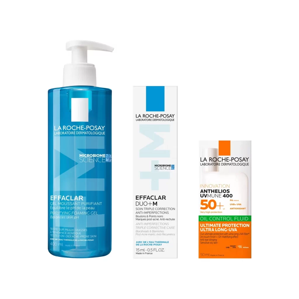 La Roche-Posay Effaclar, Anthelios UVMUNE 400 Oil Control, SPF 50+, Purifying…