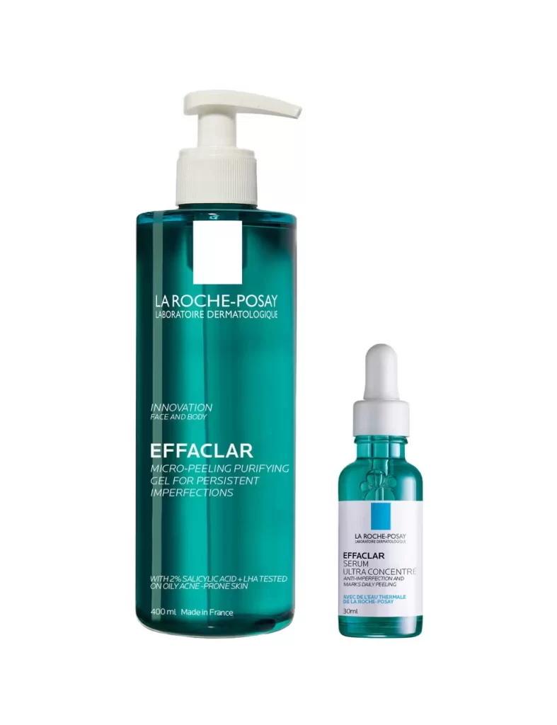 La Roche-Posay Effaclar Micro-Peeling Purifying, 2% Salicylic Acid + LHA, Ult…