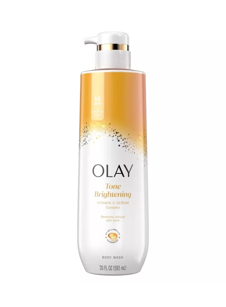 Olay Tone Brightening Vitamin C Serum Complex Skincare Packaging