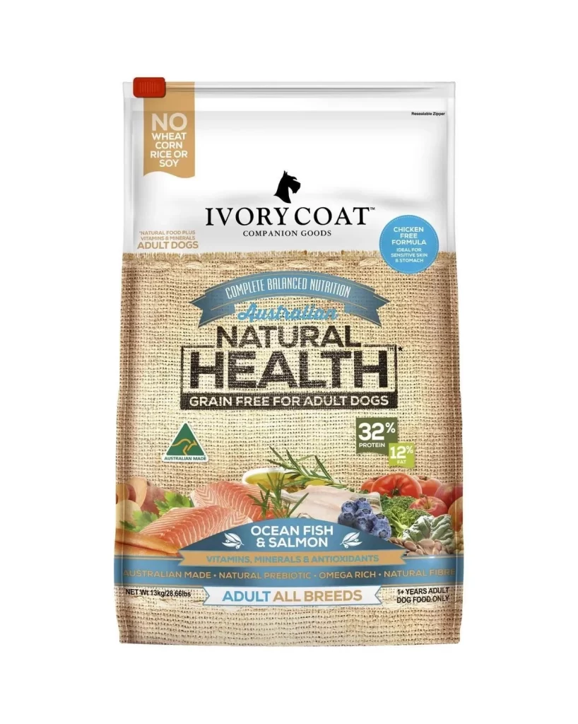 Ivory Coat Dog Food Packaging B