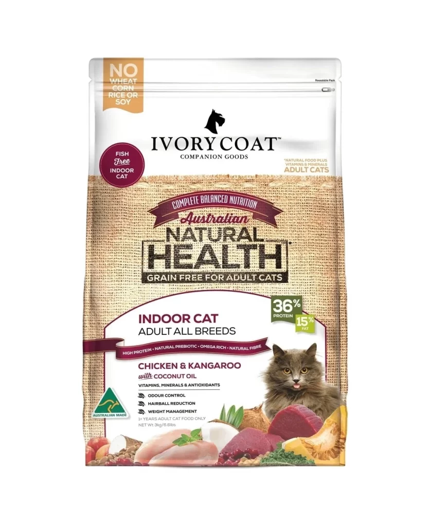 Ivory Coat Cat Food Packaging Q