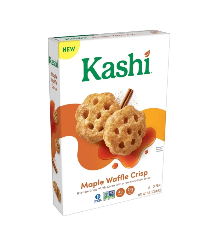 Kashi Maple Waffle Crisp Cereal Maple