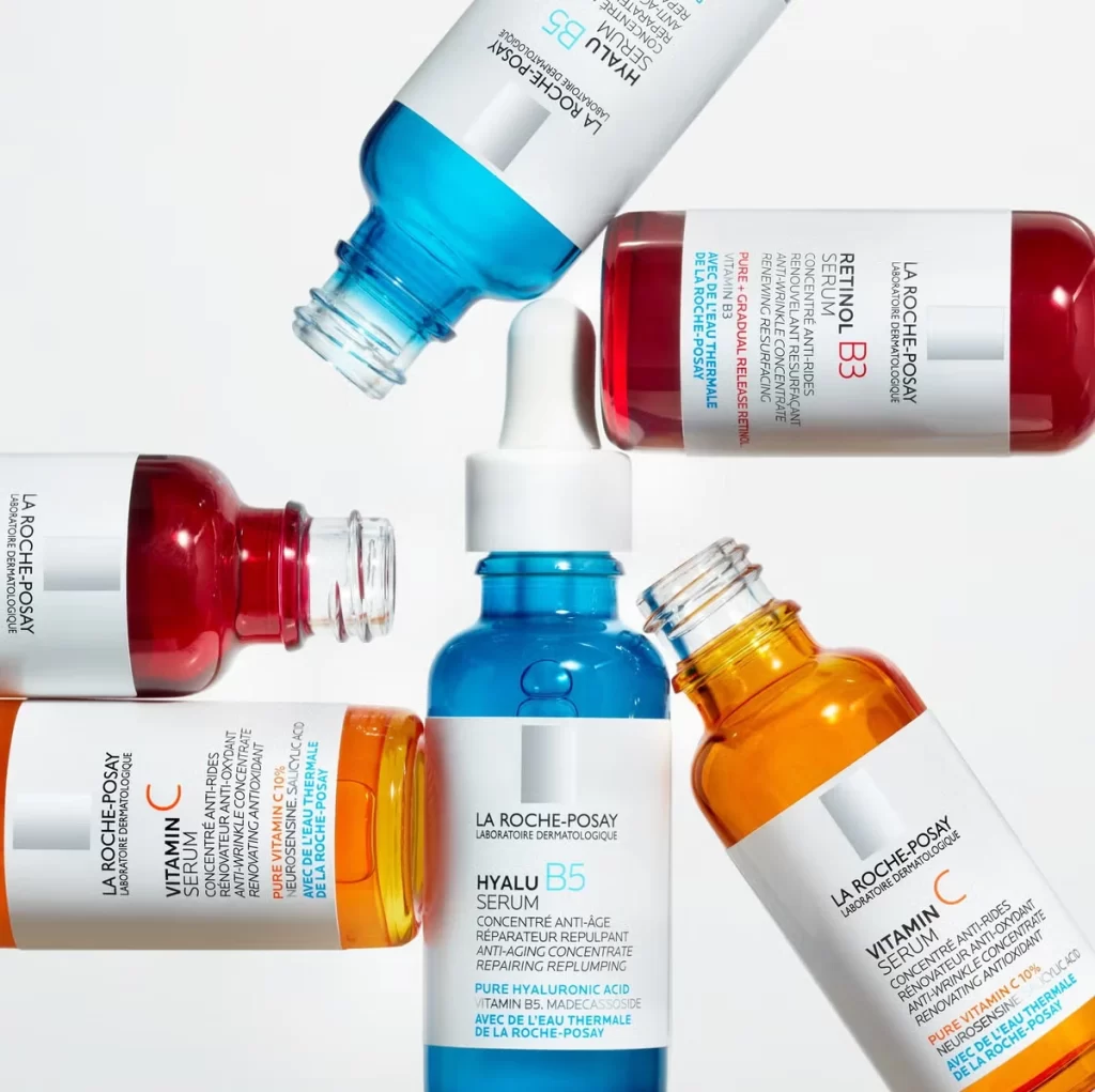 La Roche-Posay Hyalu B5, Retinol B3, Vitamin C Pure Hyaluronic Acid, Pure Vit…