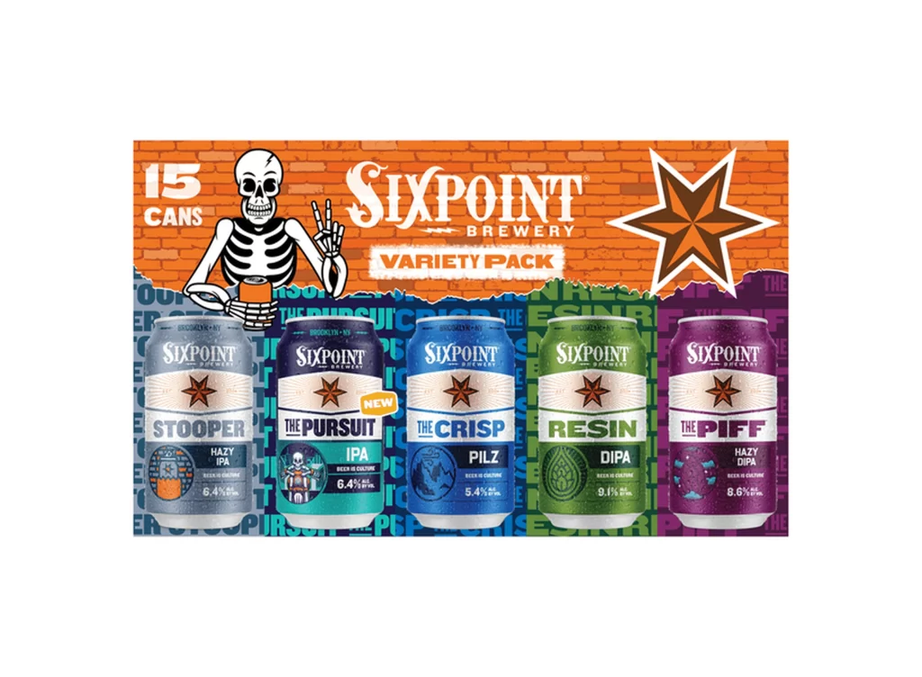 Sixpoint Brewery Variety Pack Craft Beer Packaging