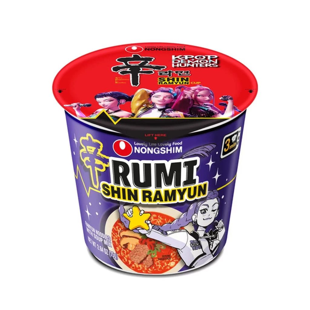 Nongshim RUMI SHIN RAMYUN Ramen Packaging
