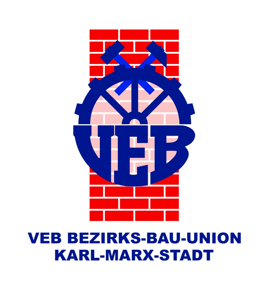 Bauunion Karl-Marx-Stadt VEB Logo