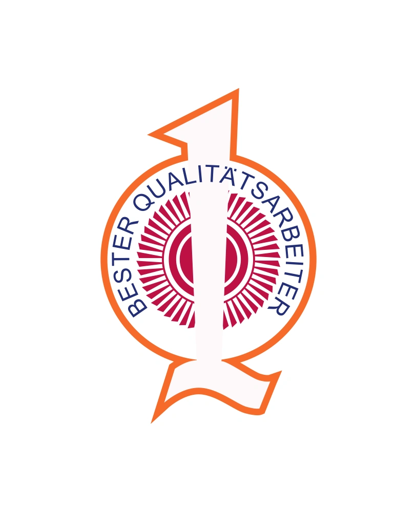 Bester Qualitatsarbeiter EKM GMB BB Logo