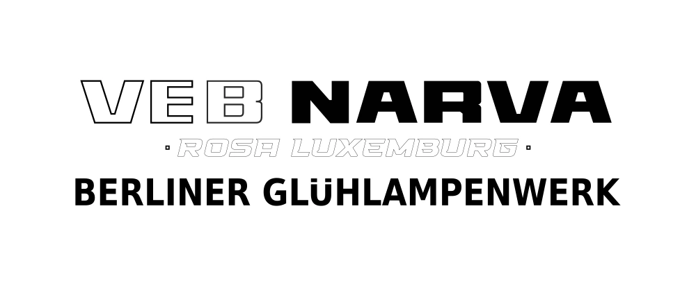 Narva Glühlmampenwerk Berlin VEB Logo