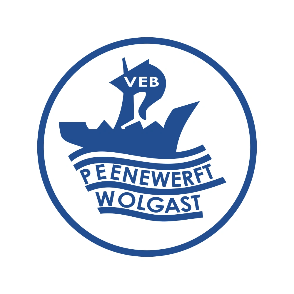 Peenewerft Wolgast VEB Logo
