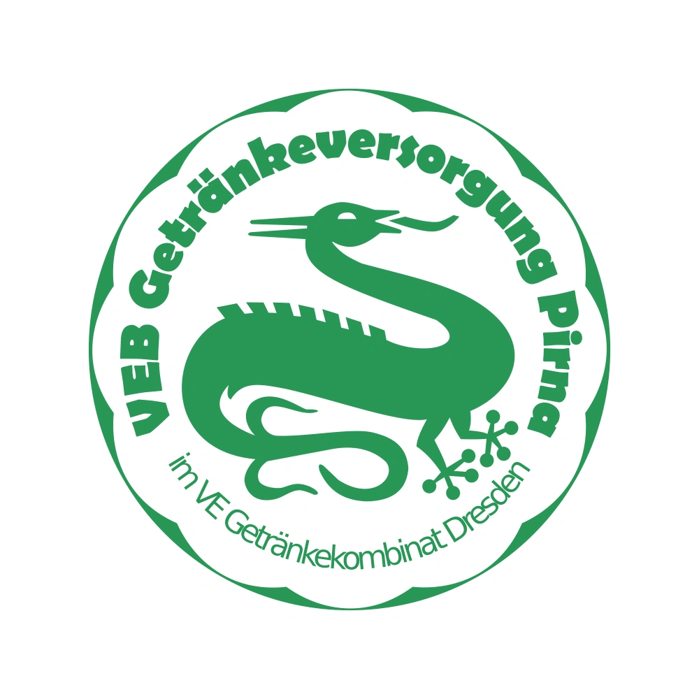 Getränkeversorgung Pirna VEB Logo