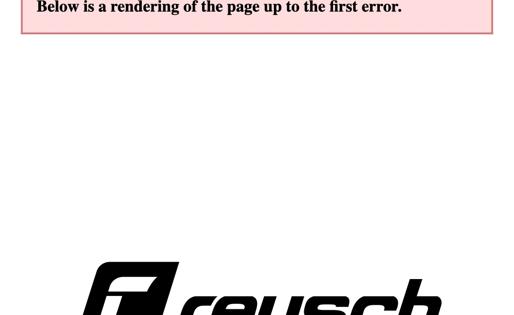 Reusch Logo