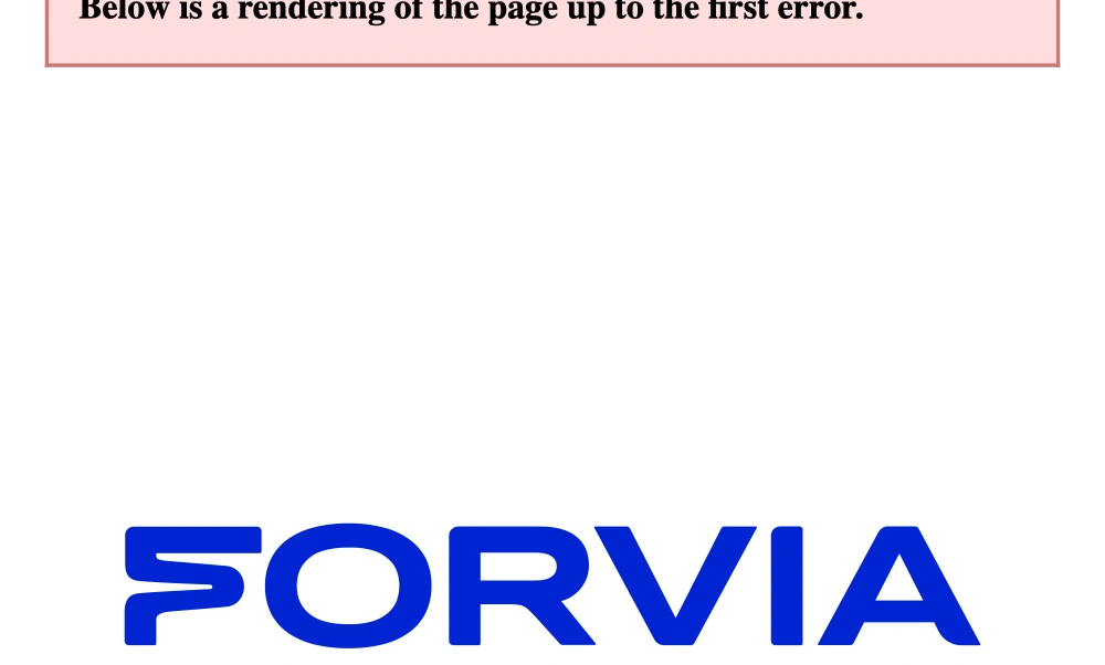 Faurecia Logo