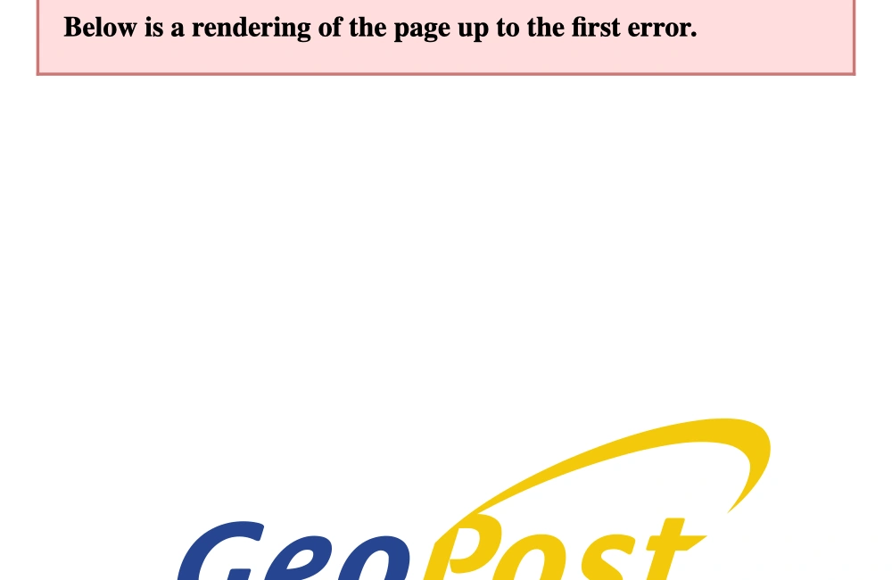 Geopost Logo