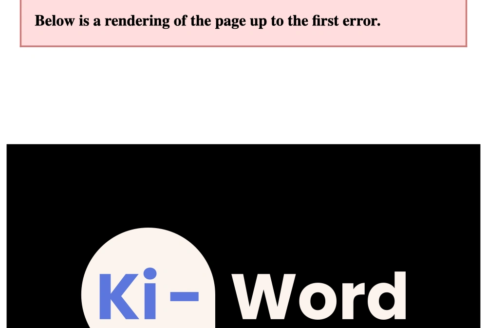 Ki Word Logo