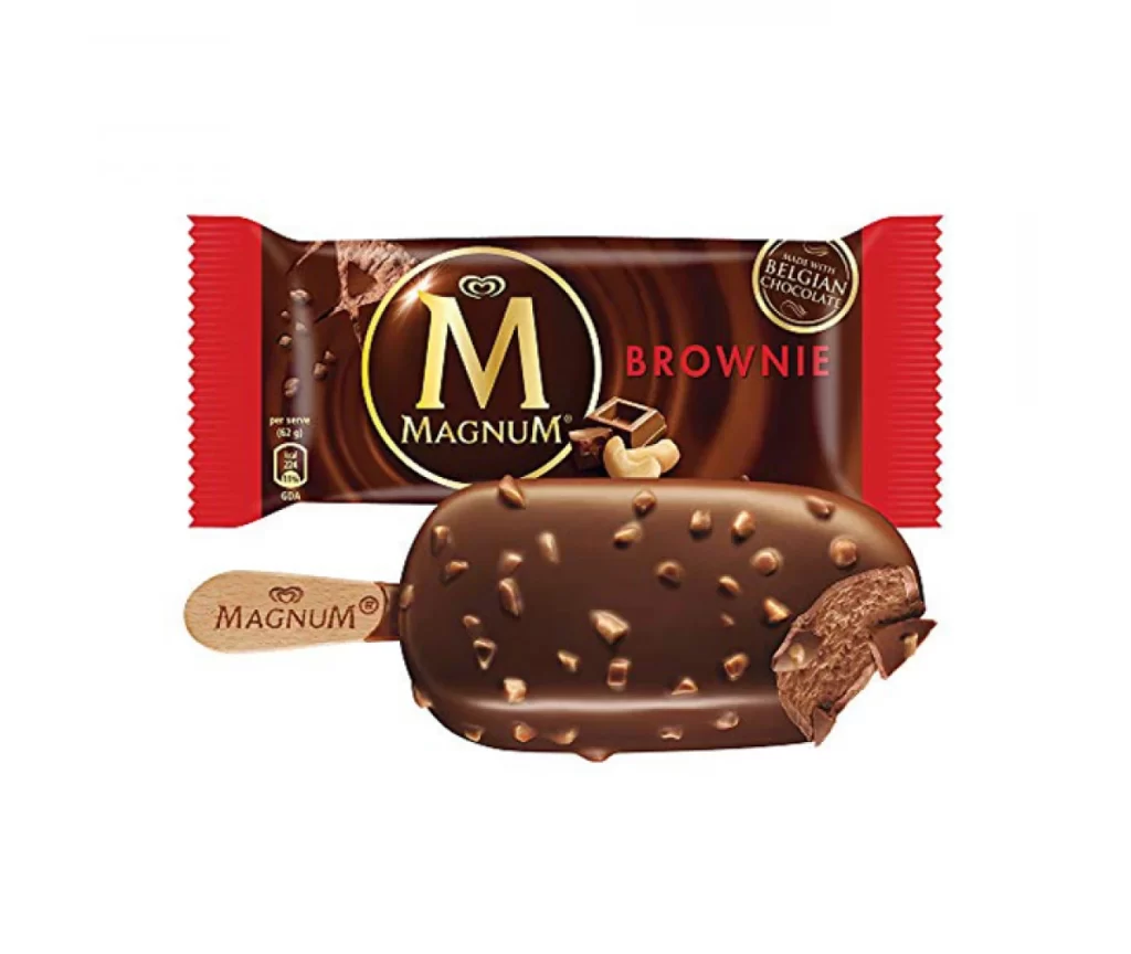 Magnum Ice Cream Packaging Brownie
