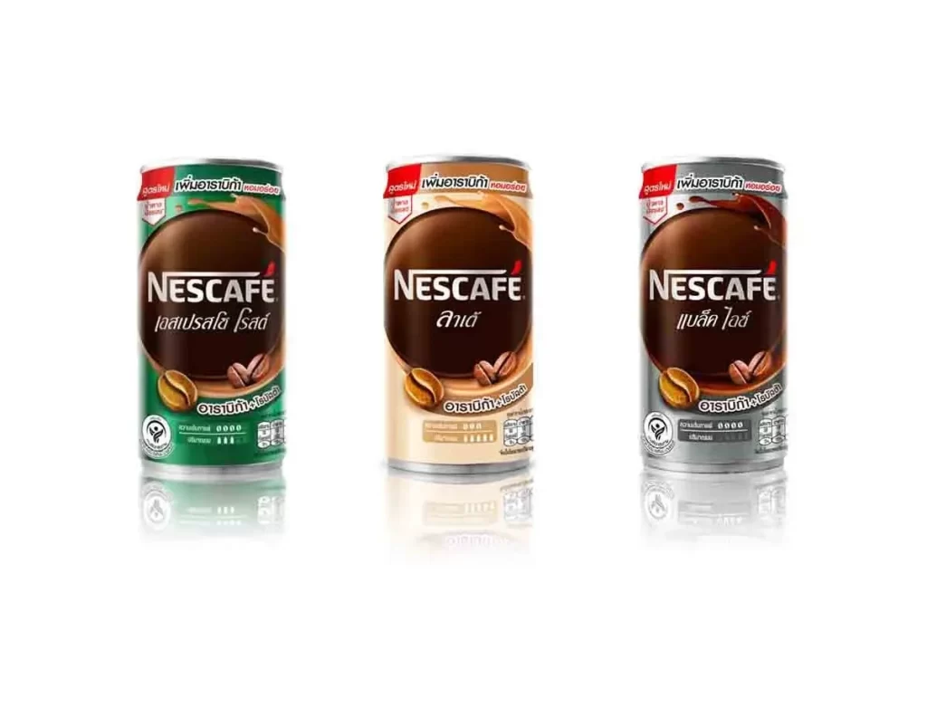 Nescafe Coffee Packaging 