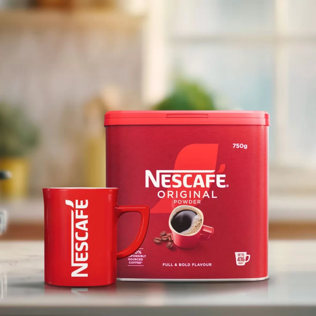 Nescafe Coffee Packaging 