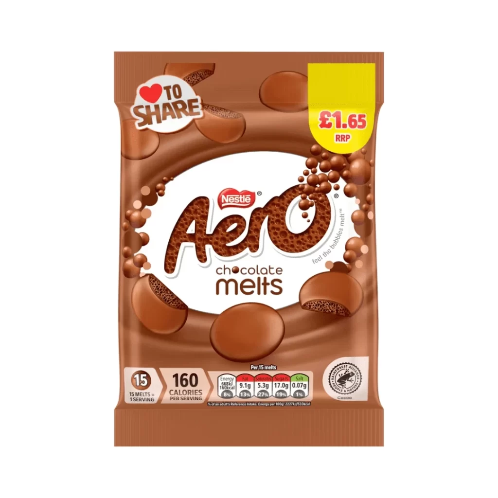 Nestle Aero Chocolate Packaging ]
