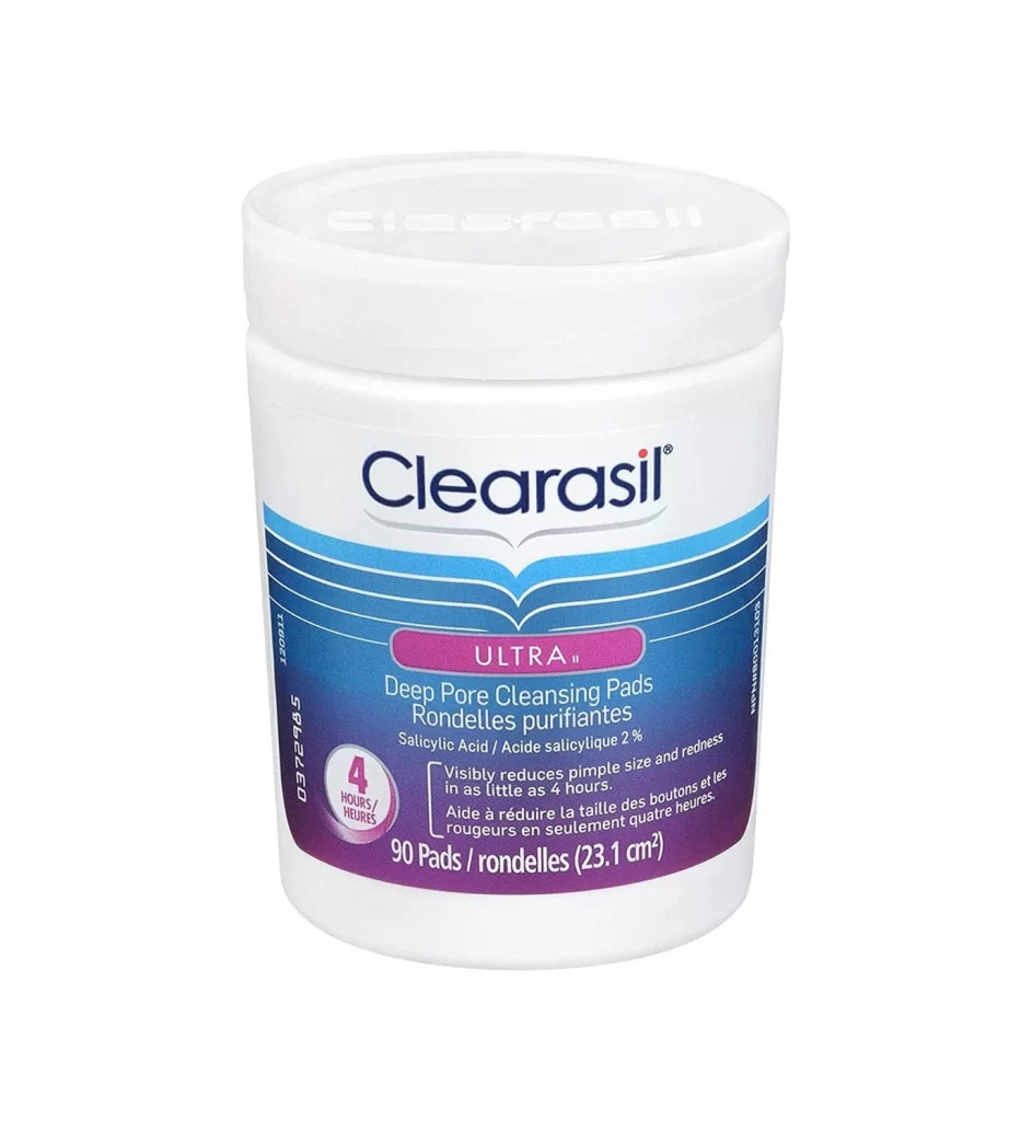Clearasil Deep Pore Cleansing Pads Ultra