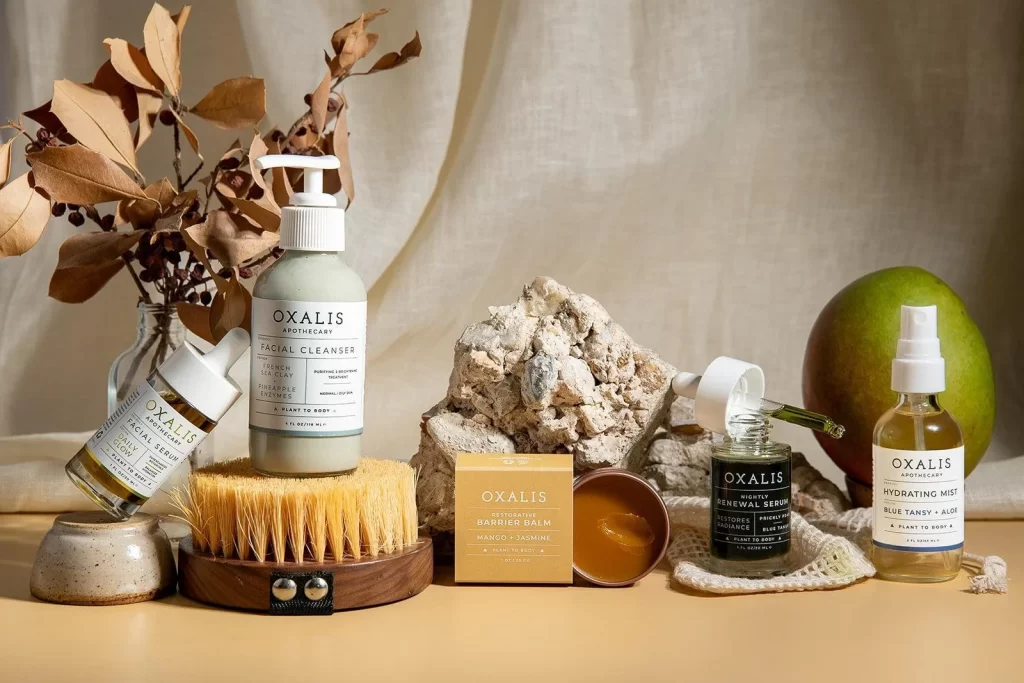 OXALIS Facial Cleanser Skincare Packaging