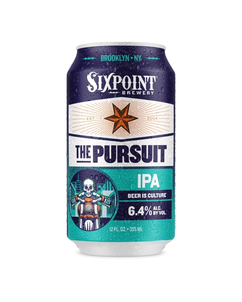Sixpoint Brewery The Pursuit IPA Craft Beer Packaging