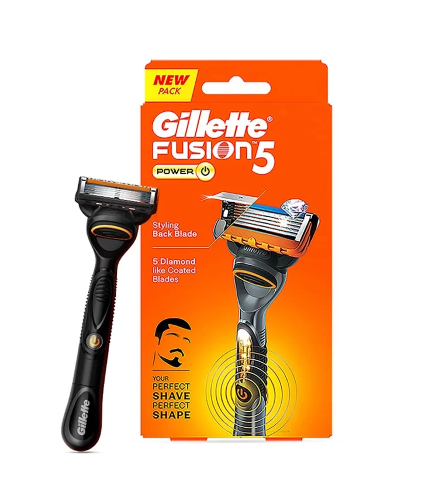 Gillette Fusion5 Power Razor Packaging