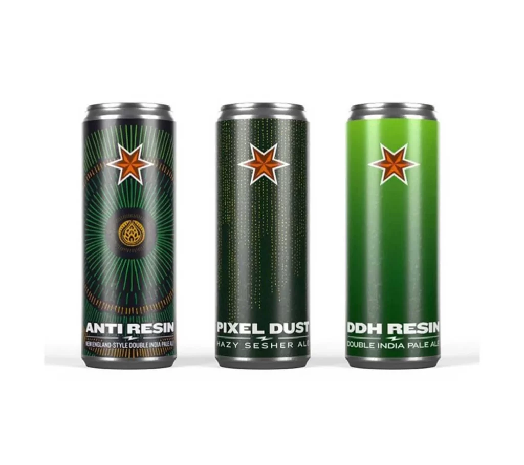 Sixpoint Brewery Pixel Dust Craft Beer Packaging
