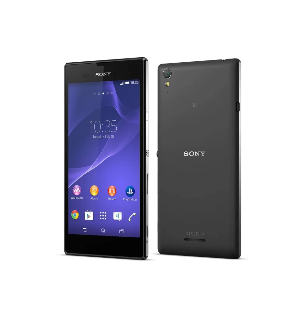 Sony Xperia T3 Black Smartphone Packaging