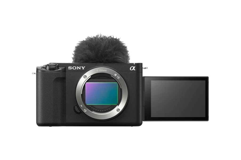 Sony Alpha series E-mount camera Black Camera Packaging