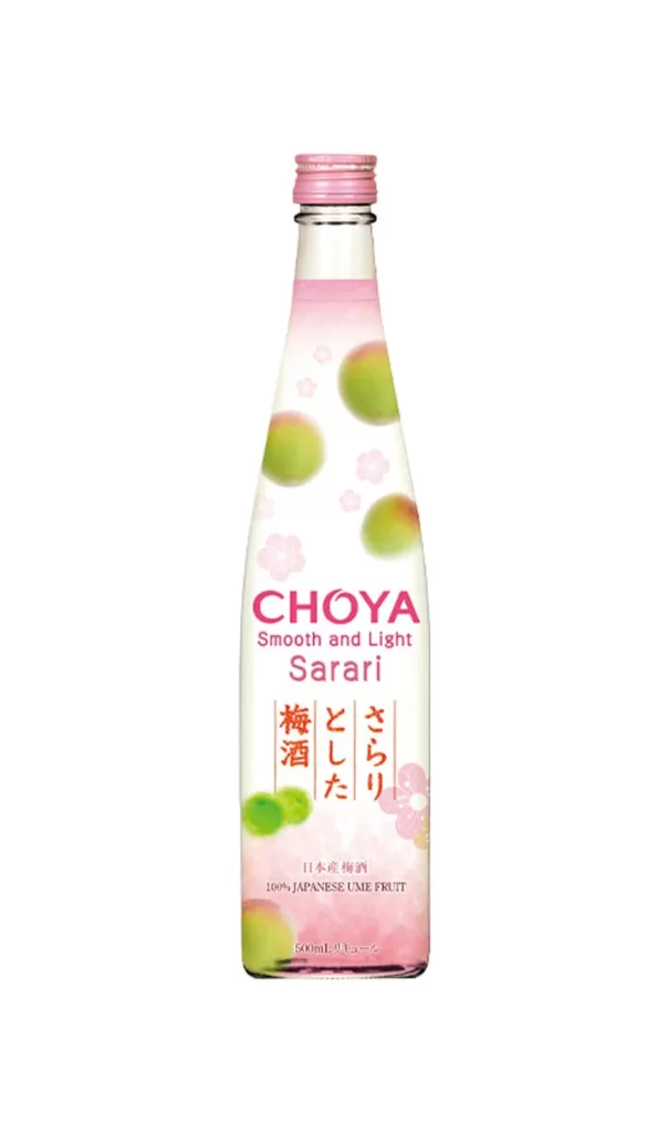 CHOYA Sarari Smooth and Fruity 500ml Packaging