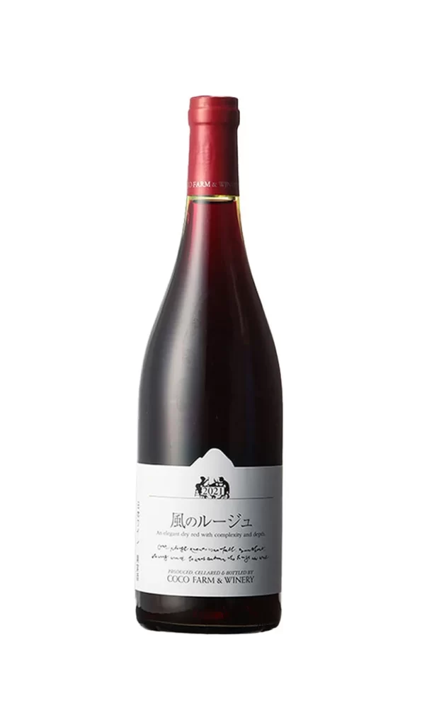 COCO Farm 2021 Kaze no Rouge 750ml Packaging