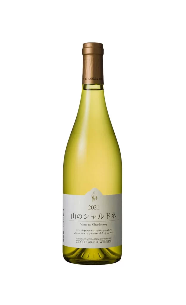 COCO Farm  Winery 2021 Yama no Chardonnay 750ml Packaging