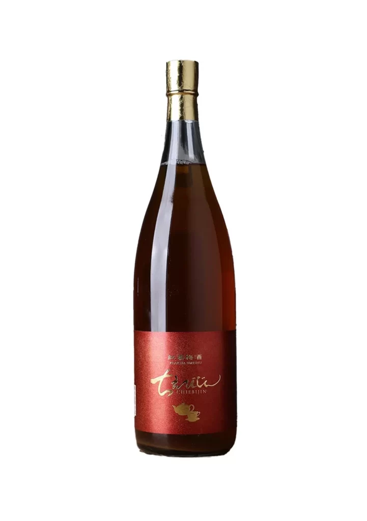 Chiebijin Black Tea Umeshu 1.8L Packaging