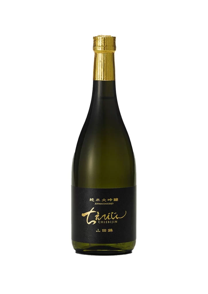 Chiebijin Junmai Daiginjo Yamada Nishiki 720ml Packaging
