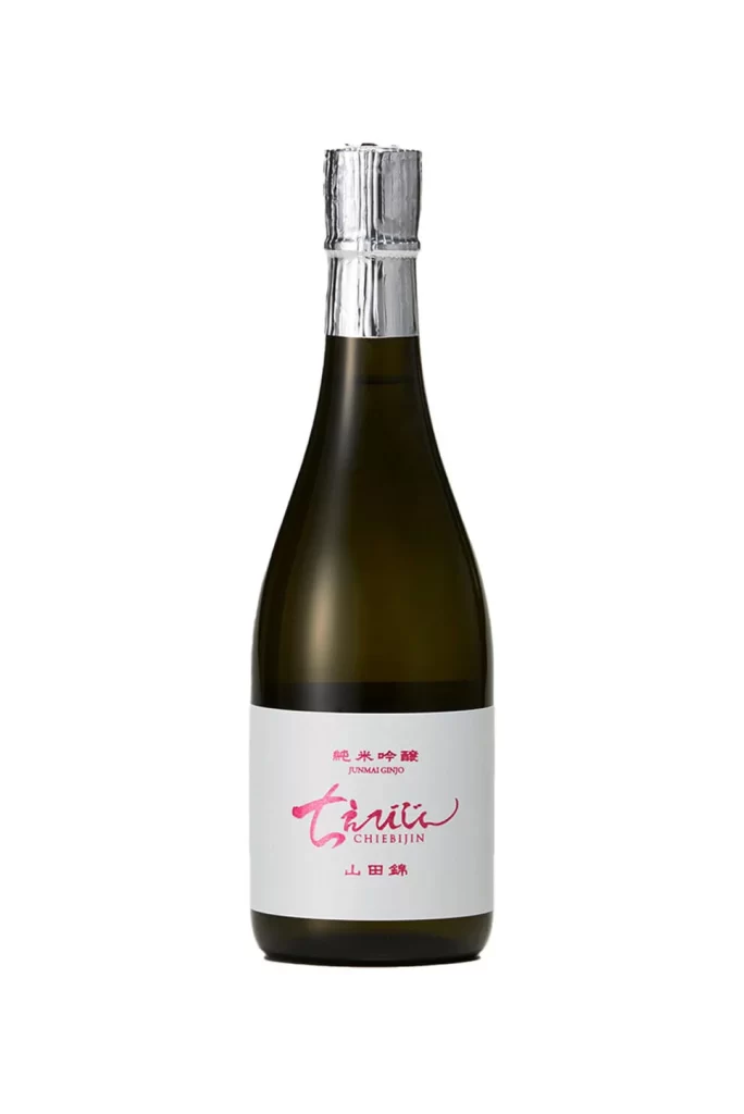 Chiebijin Junmai Ginjo Yamada Nishiki 720ml Packaging