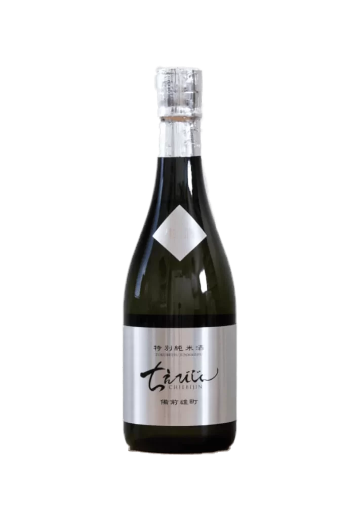 Chiebijin Omachi Tokubetsu Junmaishu Namazake 720ml Packaging