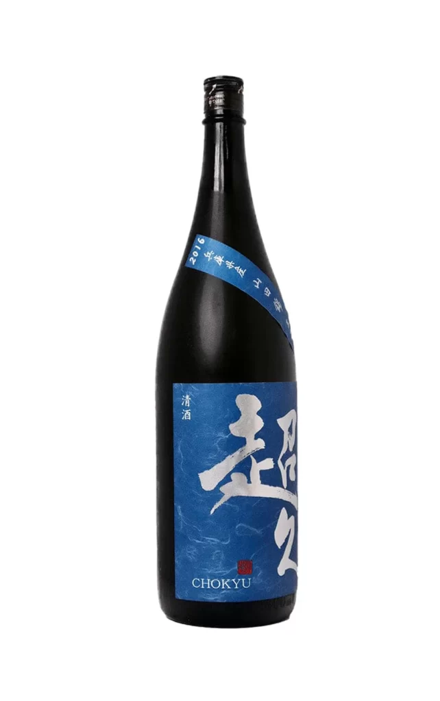 Chokyu Junmai Ginjo Yamadanishiki Namazake 1.8L Packaging