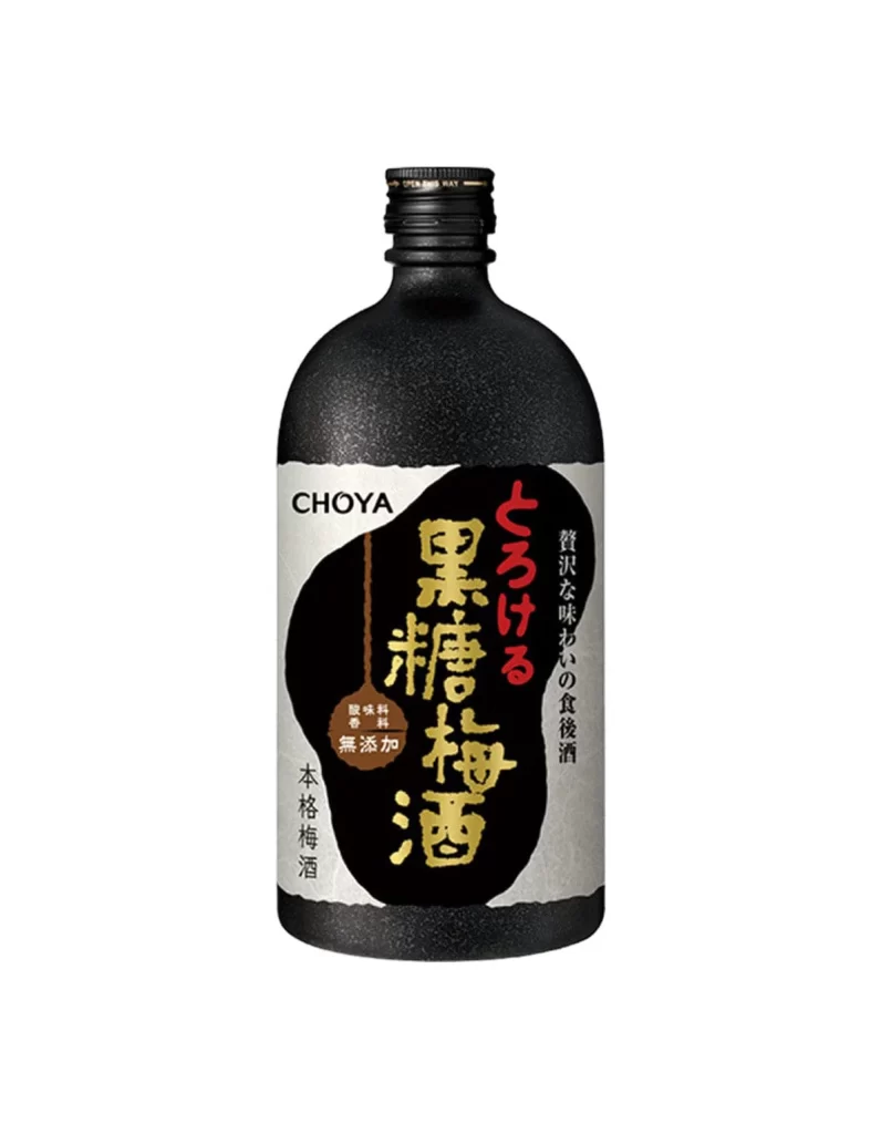 Choya Black Sugar Umeshu 720ml Packaging