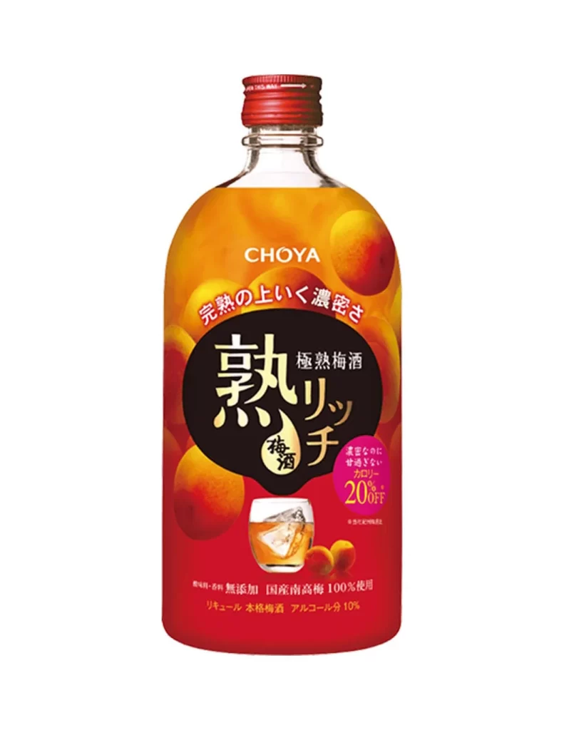 Choya Jyuku Rich 720ml Packaging
