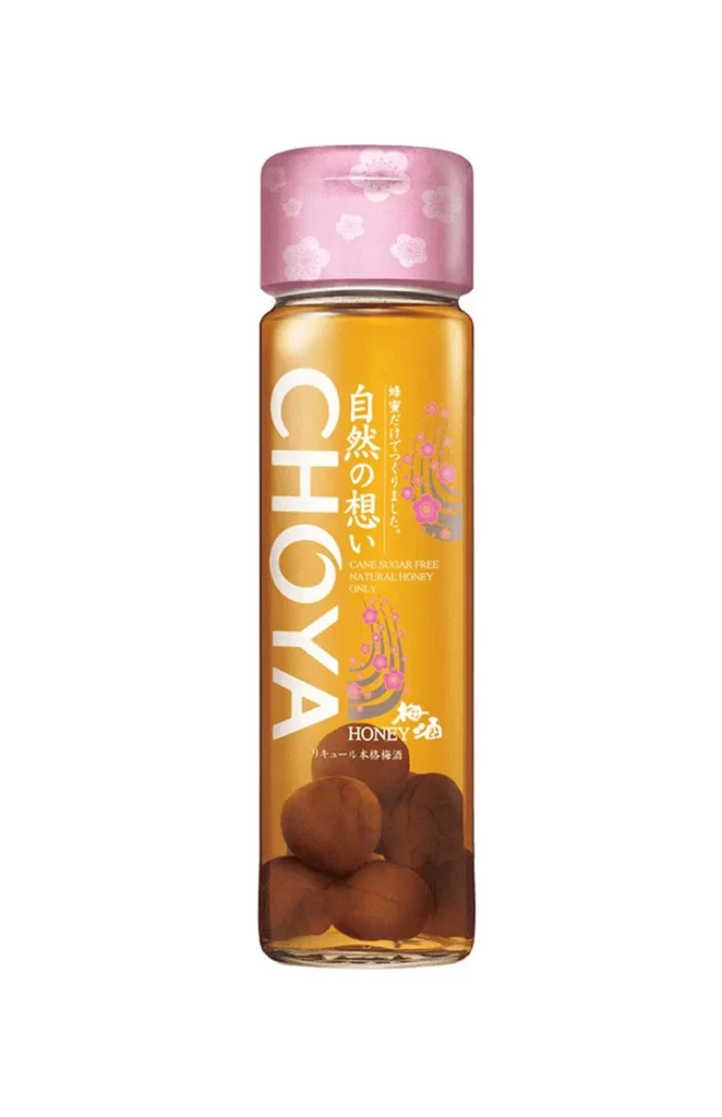 Choya Natural Honey Umeshu 650ml Packaging