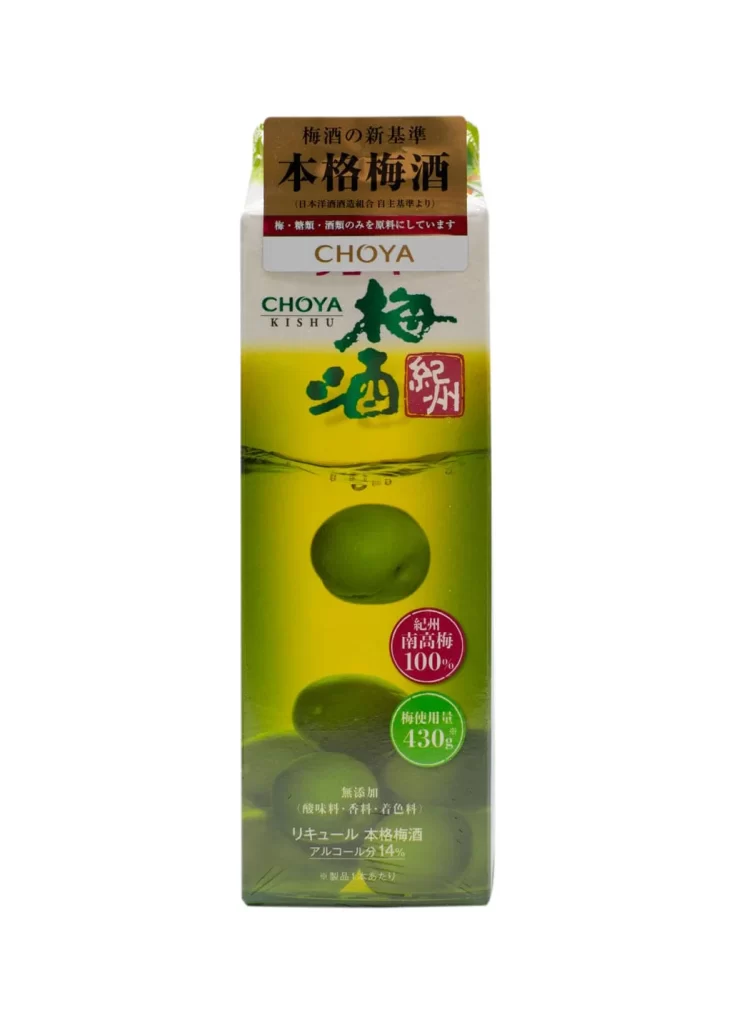 Choya Umeshu Kishuu 1L Packaging